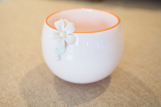 Teacup (flower-shaped tea cup)