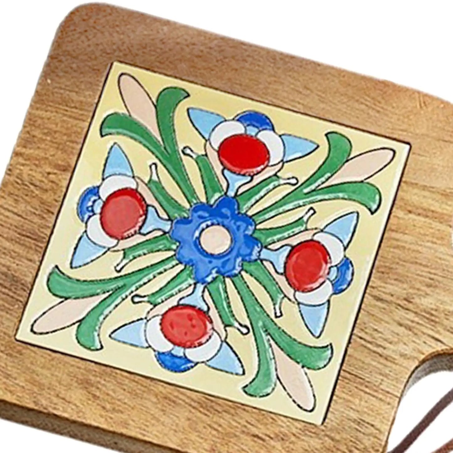 Wood Tiles Pot Mat Novelty Heat Resistant for Hot Tea Coffee Restaurants