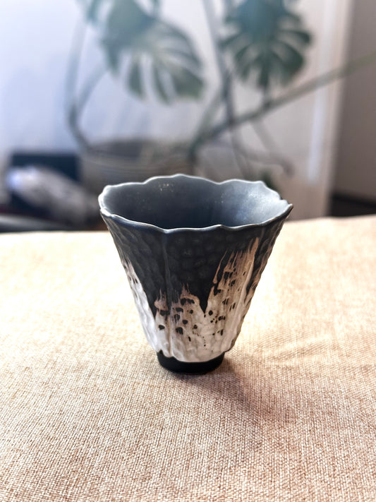 Teacup (black clay tea cup)