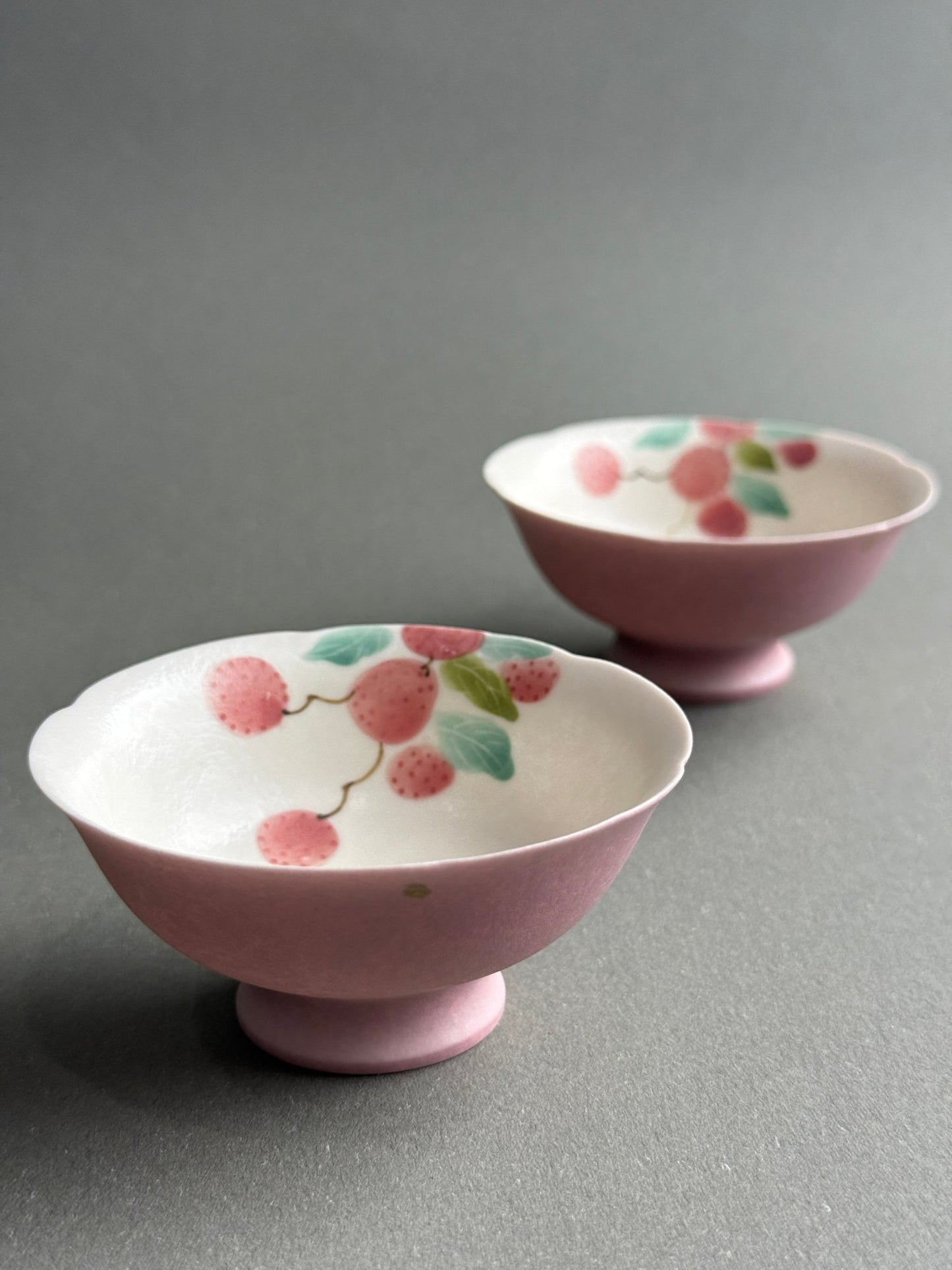 Dehua Ceramic Litchi Half - Moon Cup 50ml Handmade Porcelain Capital - Moonlight Friday