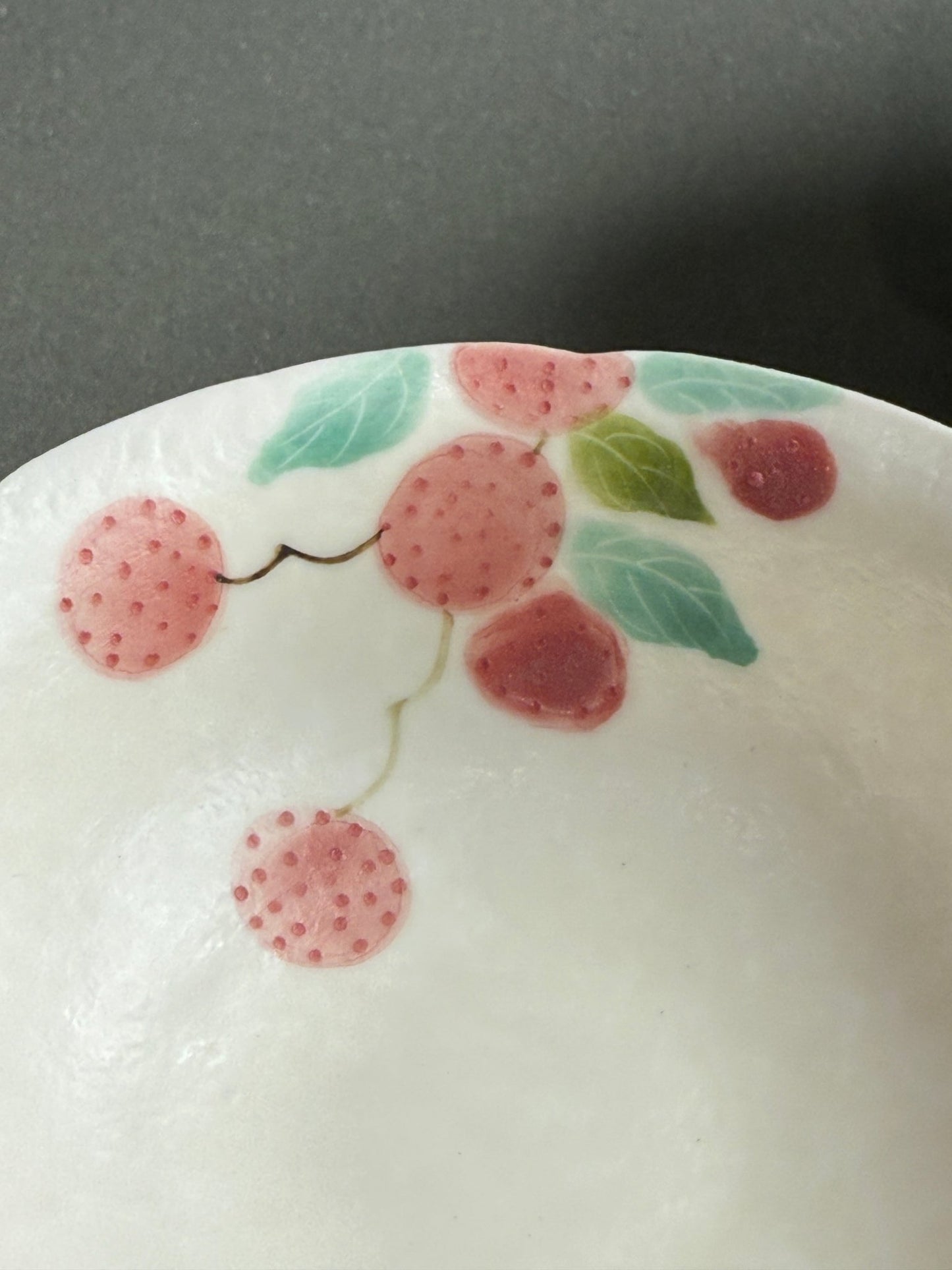 Dehua Ceramic Litchi Half - Moon Cup 50ml Handmade Porcelain Capital - Moonlight Friday