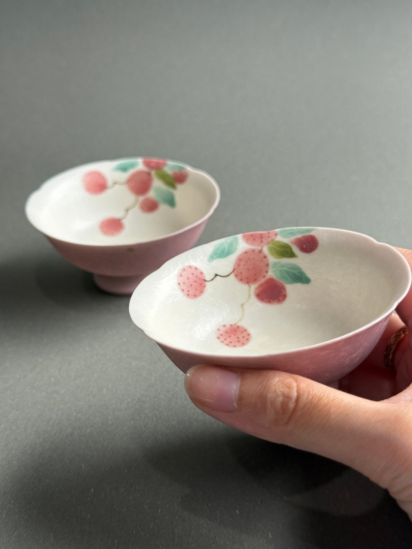 Dehua Ceramic Litchi Half - Moon Cup 50ml Handmade Porcelain Capital - Moonlight Friday