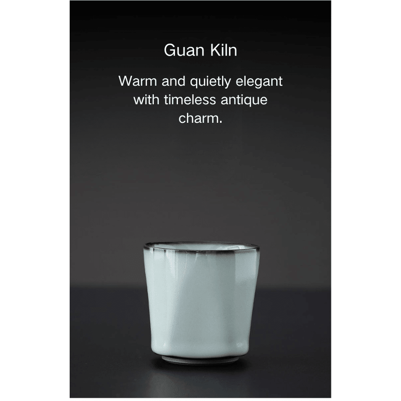 Five Great Kilns Master Teacup Set, Ru / Jun / Ge / Guan / Ding Kiln,Ideal Corporate Gift for Christmas, Birthday, Housewarming, or Business Occasions - Moonlight Friday