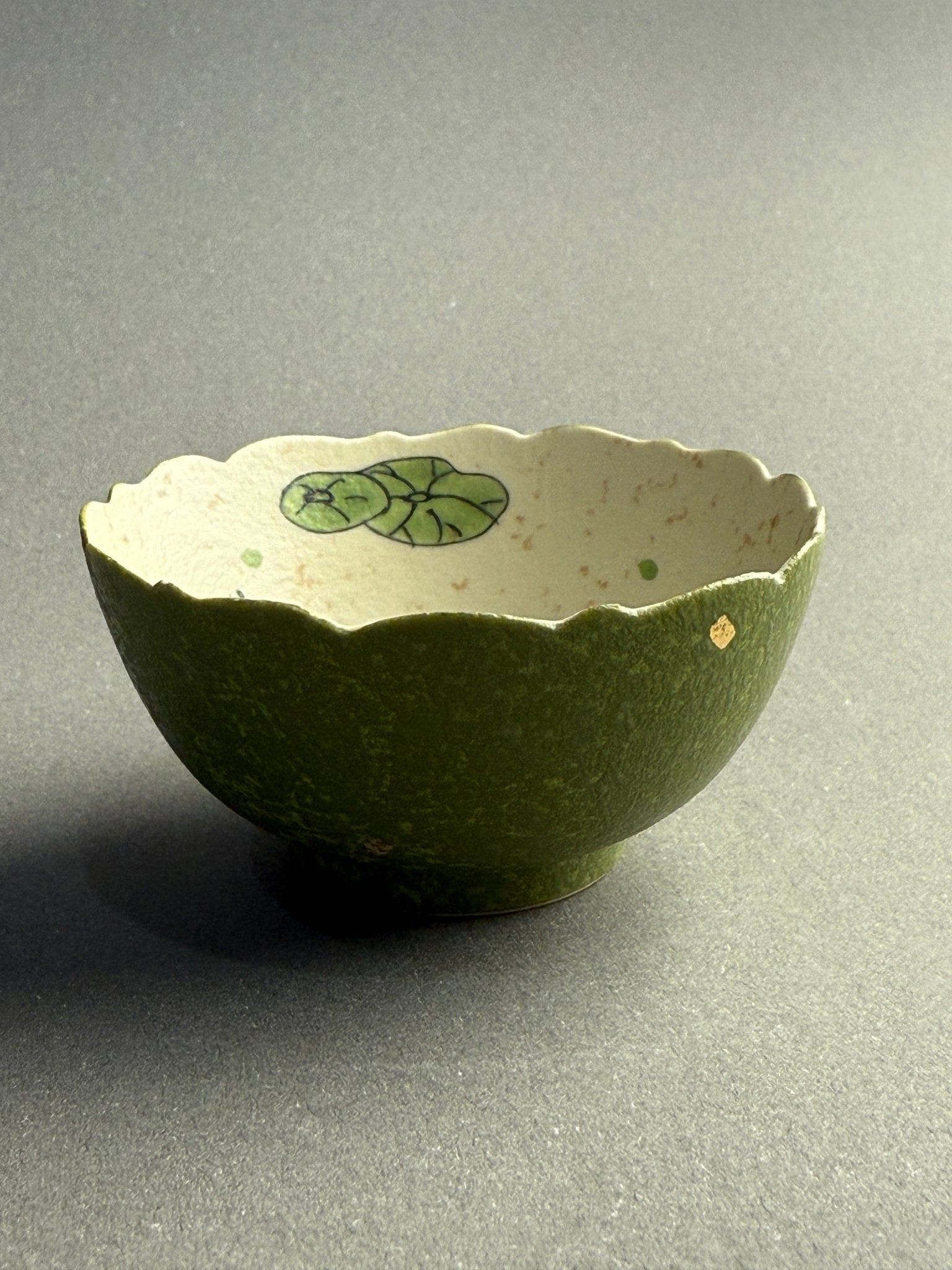 Lotus Pond Green Tea Cup & Tray Set - Moonlight Friday