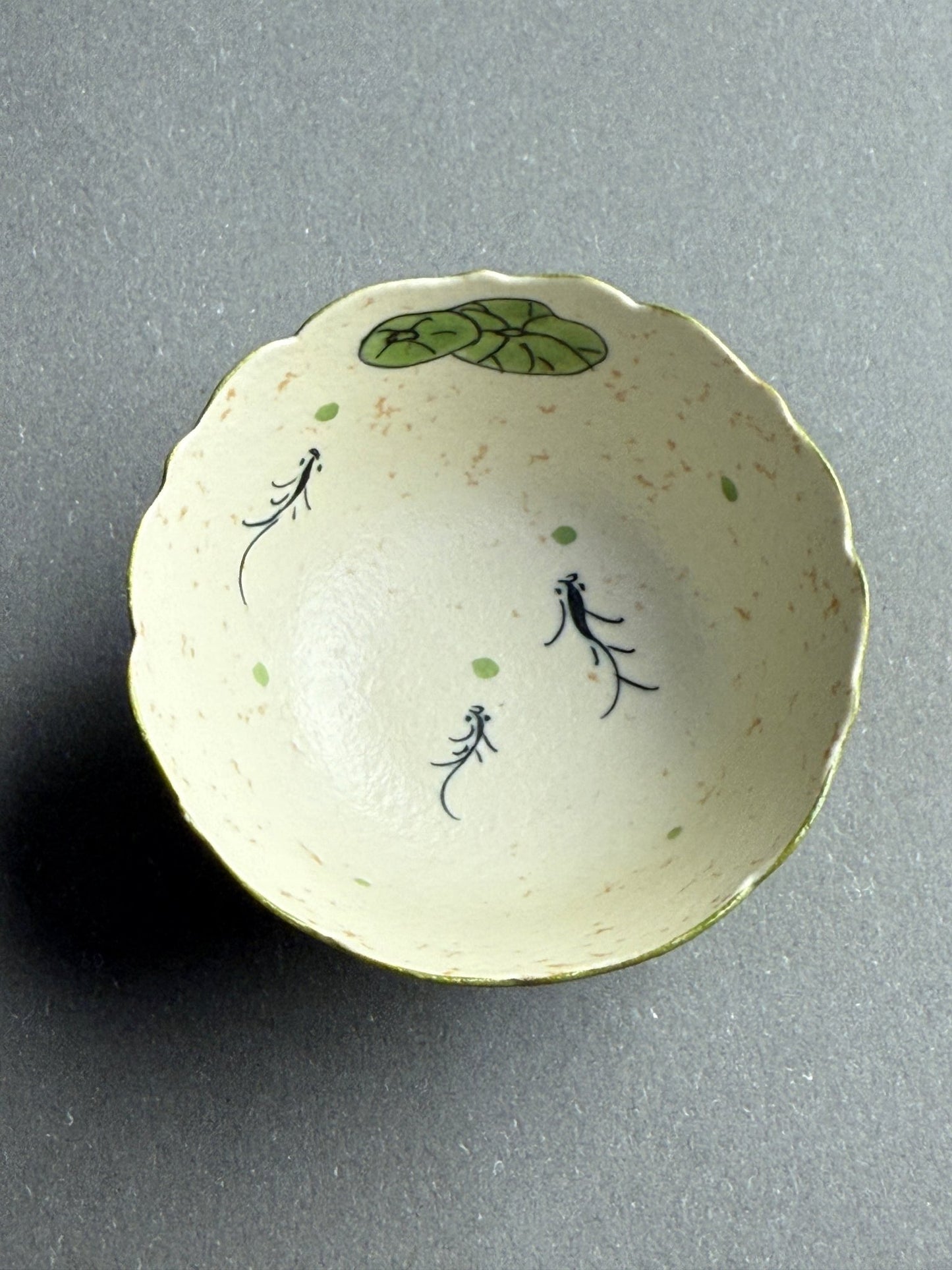 Lotus Pond Green Tea Cup & Tray Set - Moonlight Friday