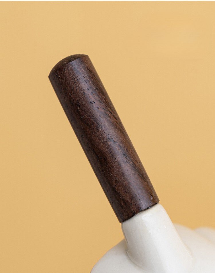 Plant Ash Wooden Handle Tea Strainer - Moonlight Friday