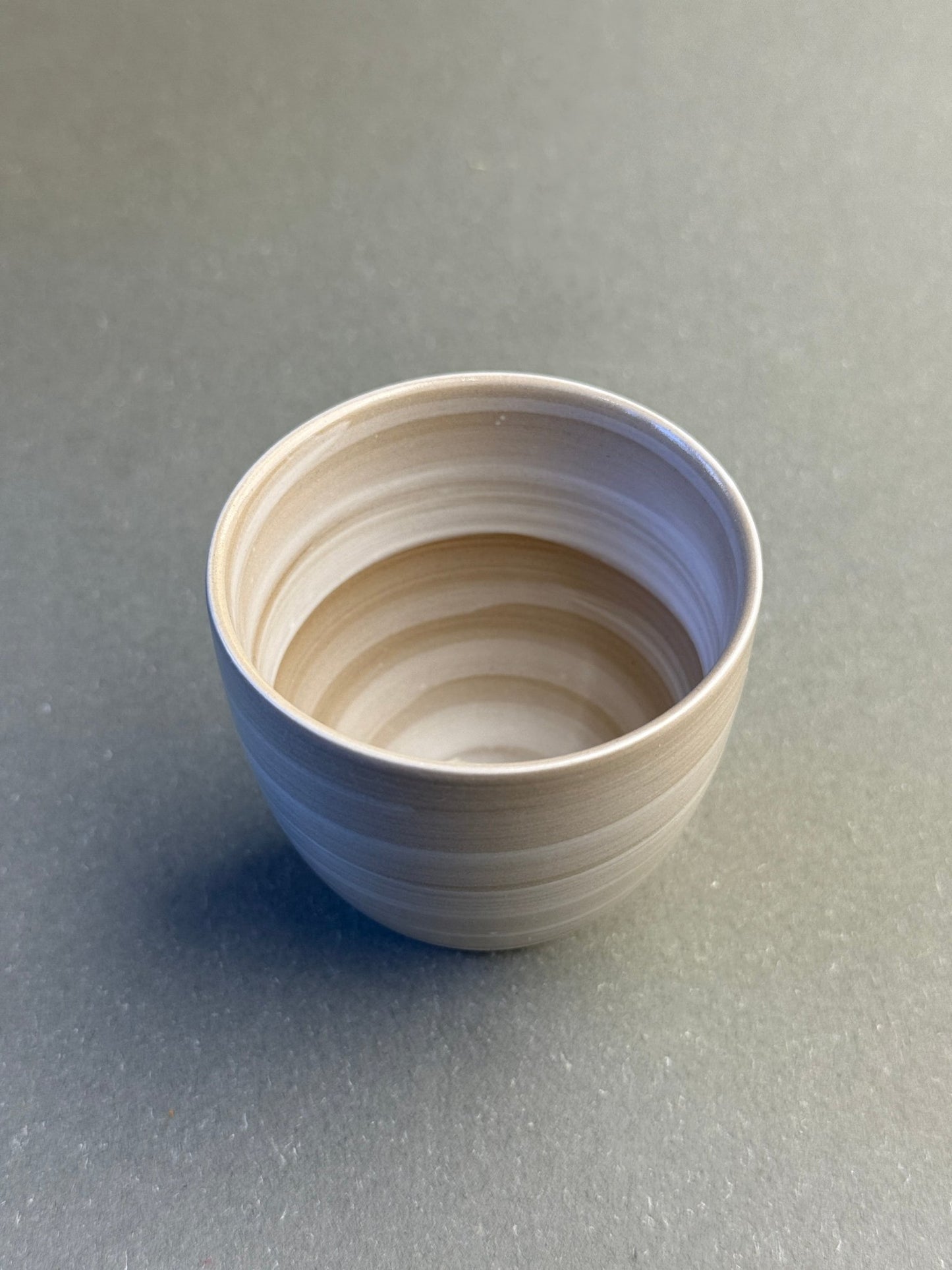 Powder - Drawn Glaze Straight Cup - Moonlight Friday