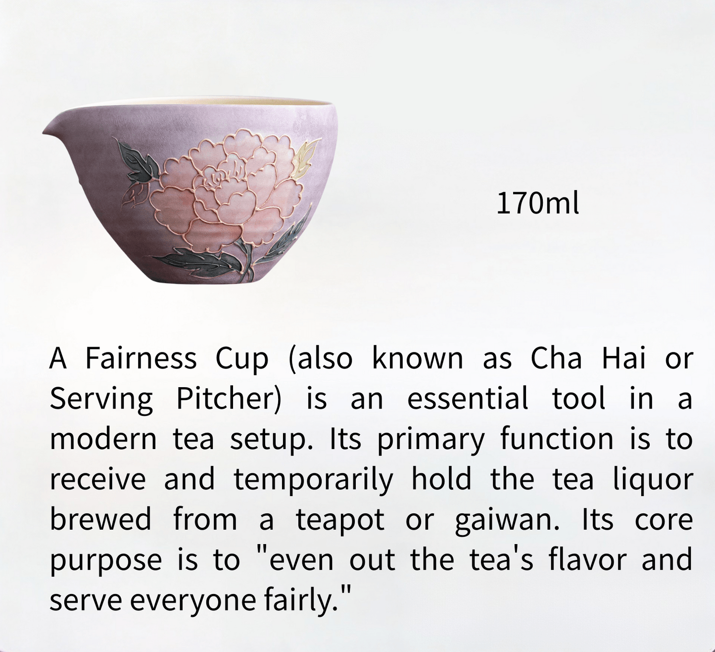 Hand-Painted Rustic Tea Cup, Fair 170ml Dehua Coarse Pottery Elegant Design - Moonlight Friday