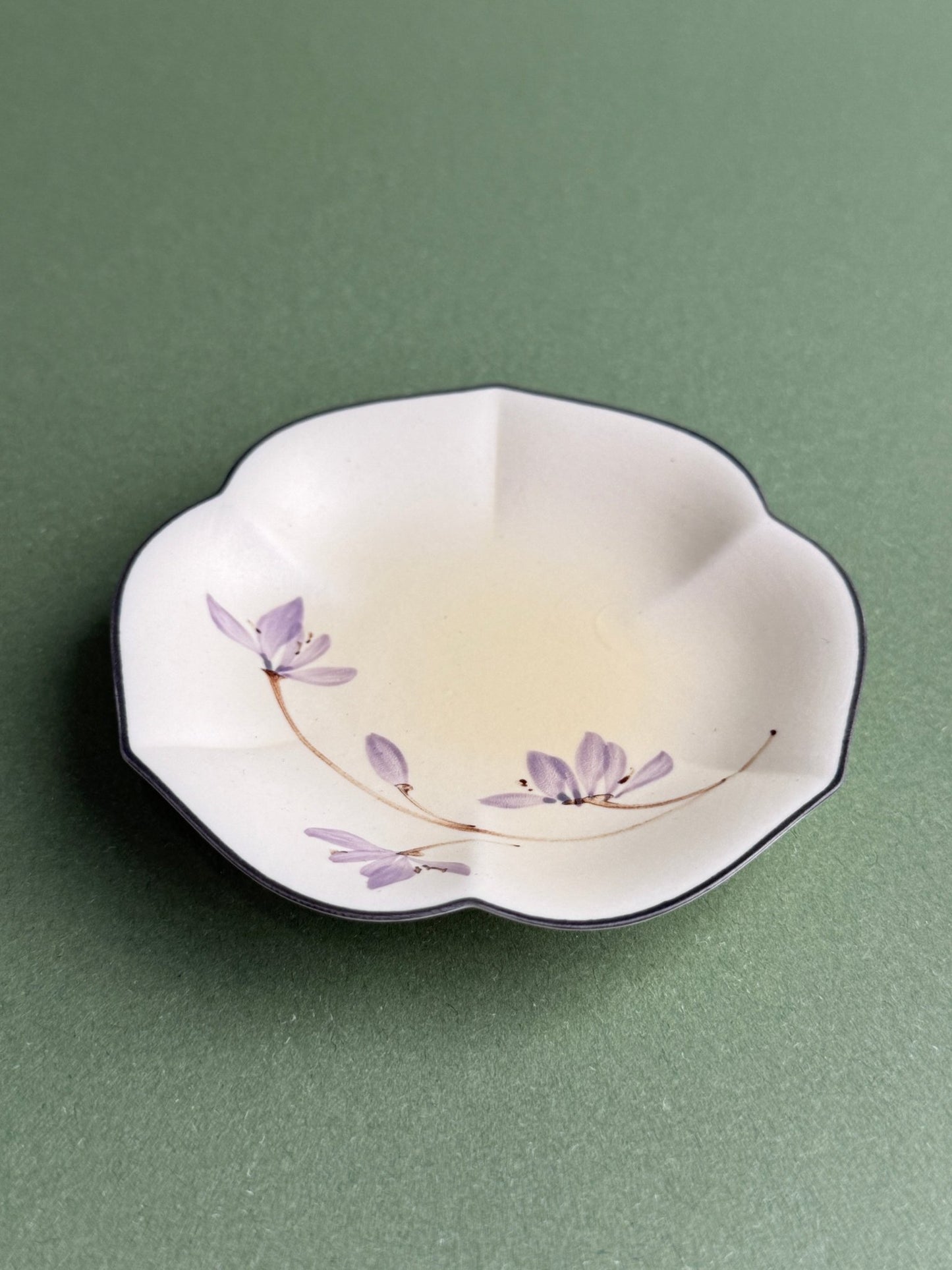 Purple Orchid Tea Cup + Saucer Set - Moonlight Friday