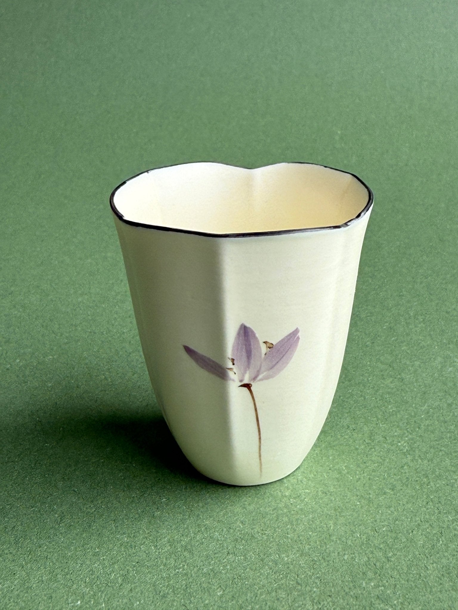 Purple Orchid Tea Cup + Saucer Set - Moonlight Friday