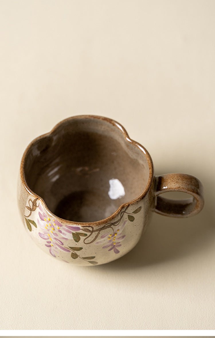Raw Ore Clay Wisteria Coffee Cup - Moonlight Friday