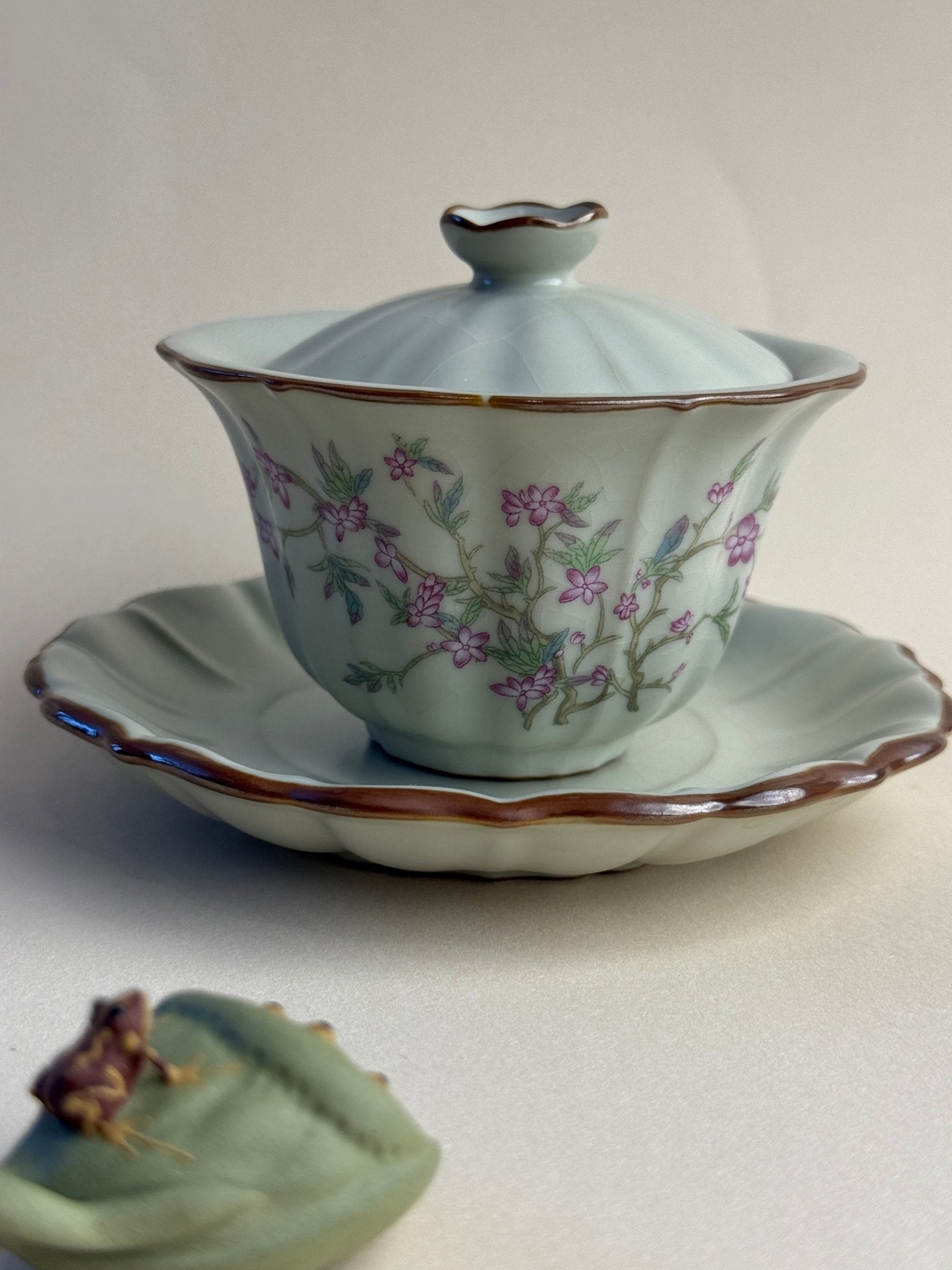San-Cai Ru Kiln Gaiwan Set - Authentic Song Dynasty Style Teaware - Limited Edition - Moonlight Friday