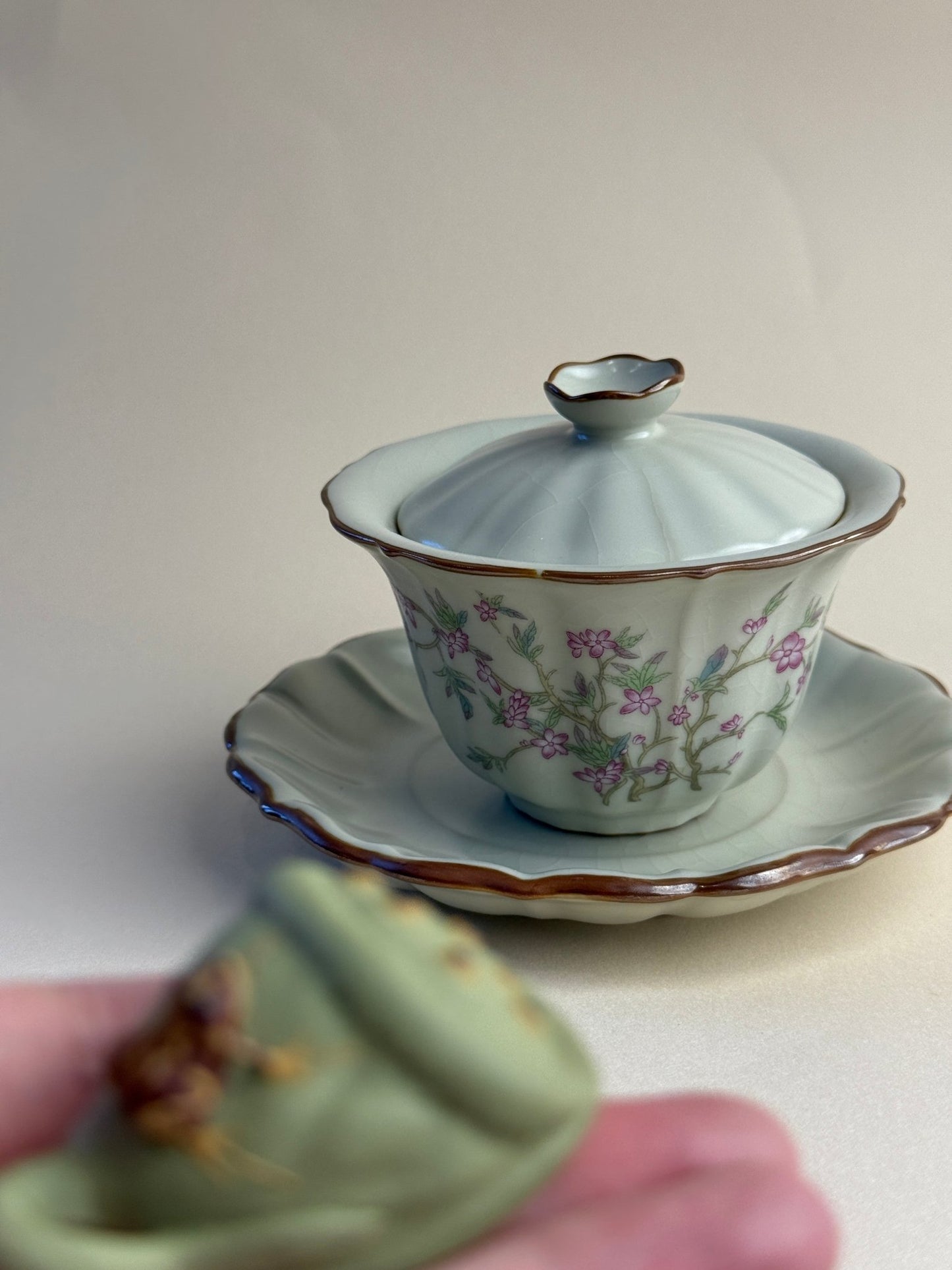 San-Cai Ru Kiln Gaiwan Set - Authentic Song Dynasty Style Teaware - Limited Edition - Moonlight Friday