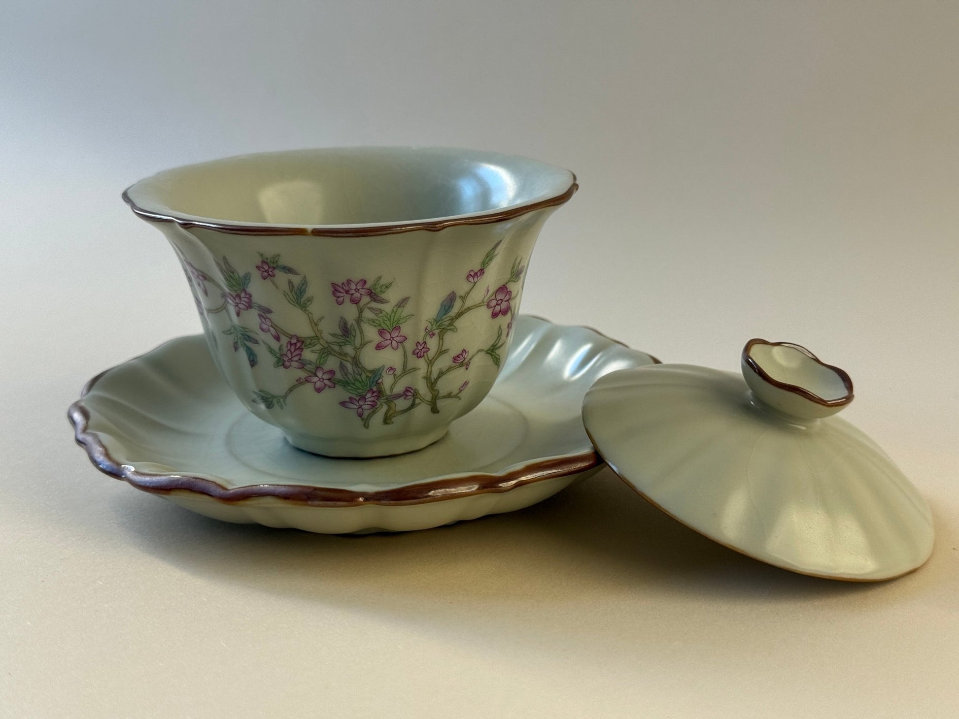 San-Cai Ru Kiln Gaiwan Set - Authentic Song Dynasty Style Teaware - Limited Edition - Moonlight Friday