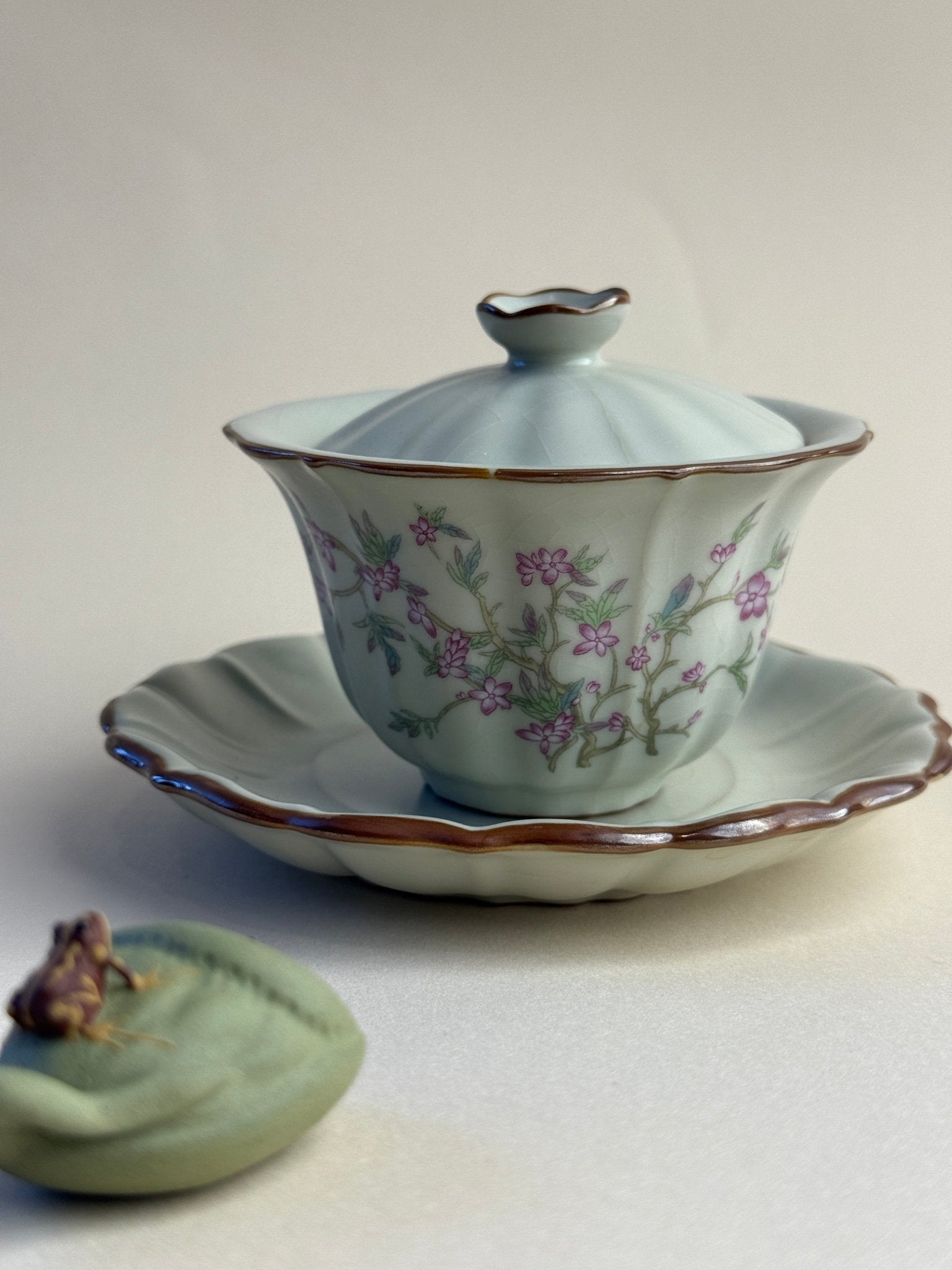 San-Cai Ru Kiln Gaiwan Set - Authentic Song Dynasty Style Teaware - Limited Edition - Moonlight Friday