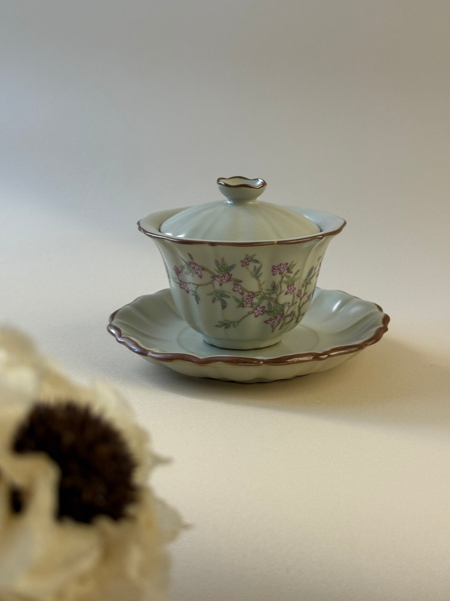 San-Cai Ru Kiln Gaiwan Set - Authentic Song Dynasty Style Teaware - Limited Edition - Moonlight Friday